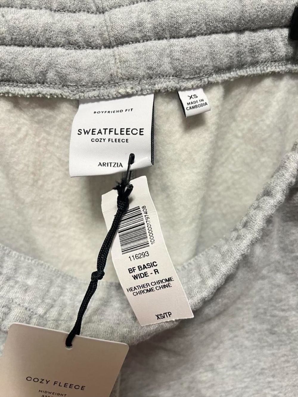 Aritzia NWT Wide-Leg Sweatpants - Picture 2 of 7